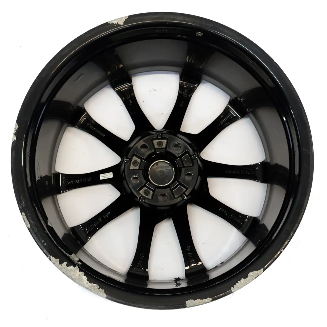  Llanta De Aleación Audi A4 S4 8W B9 Negra 19" 8.5J ET:40 - SKU 8W0601025BF-2 - Número de pieza 8W0601025BF