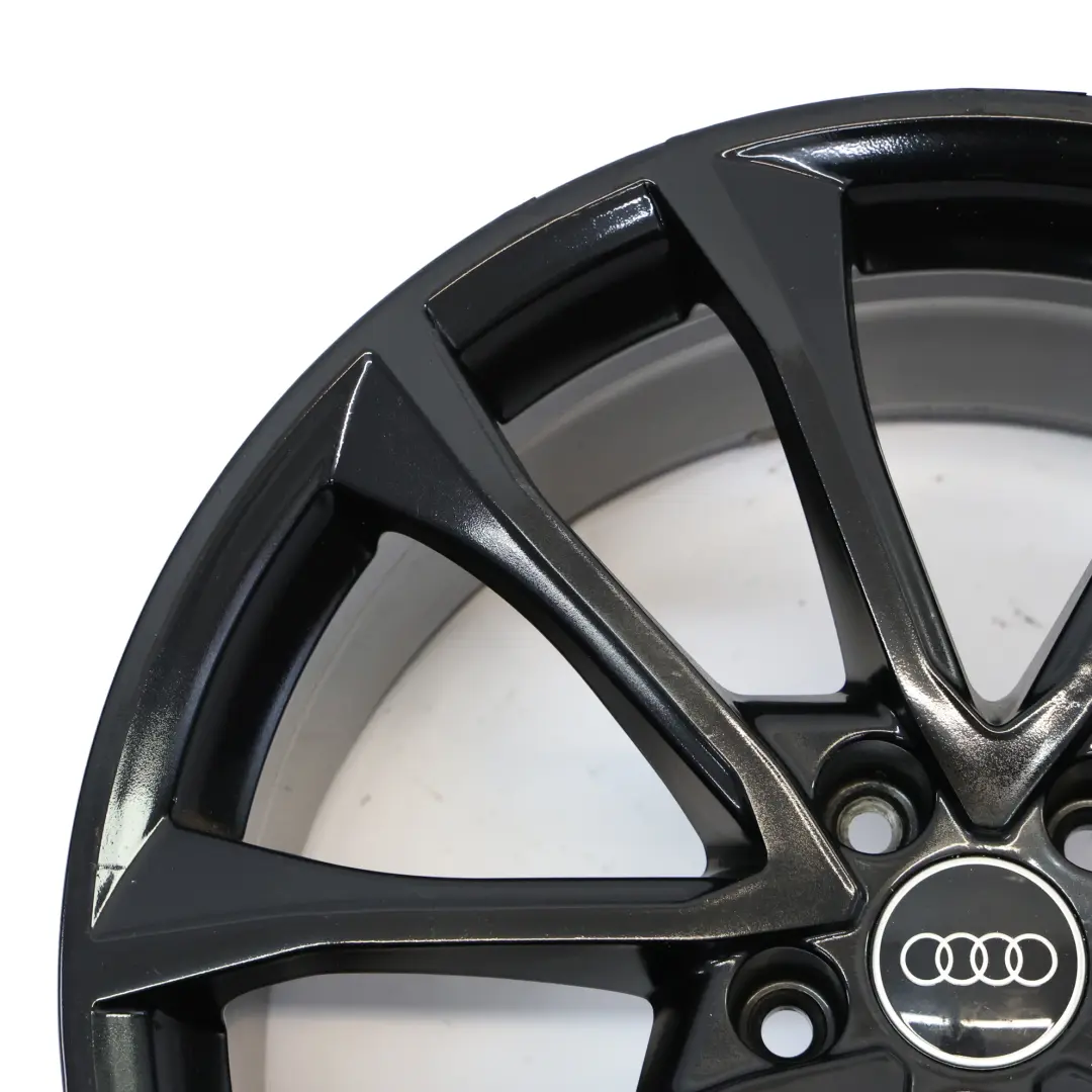 Audi A4 S4 8W B9 Felga Aluminiowa Czarna 19" 8.5J ET:40 - SKU 8W0601025BF-2 - Numer Części 8W0601025BF