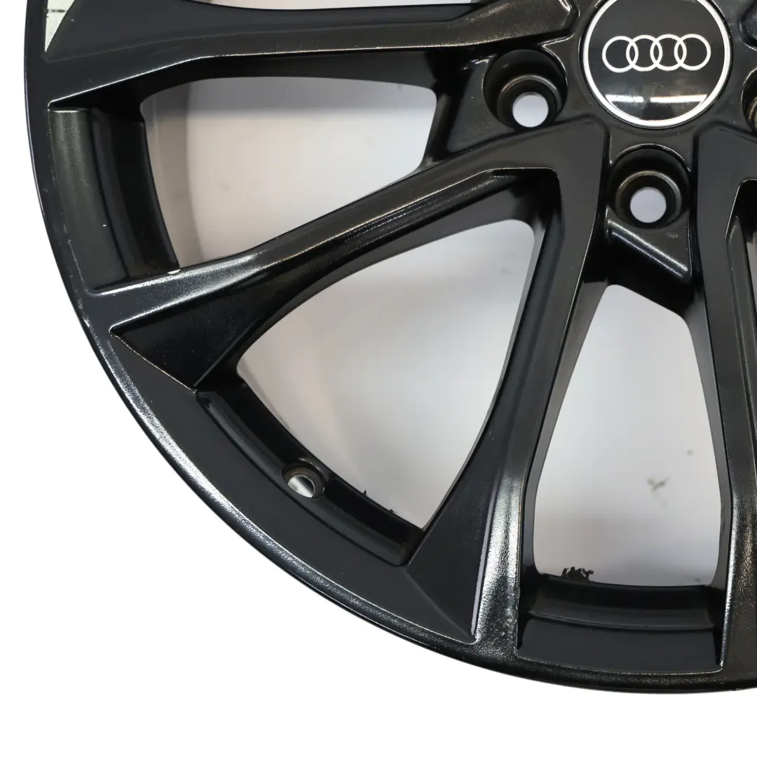 Audi A4 S4 8W B9 Felga Aluminiowa Czarna 19" 8.5J ET:40 - SKU 8W0601025BF-2 - Numer Części 8W0601025BF
