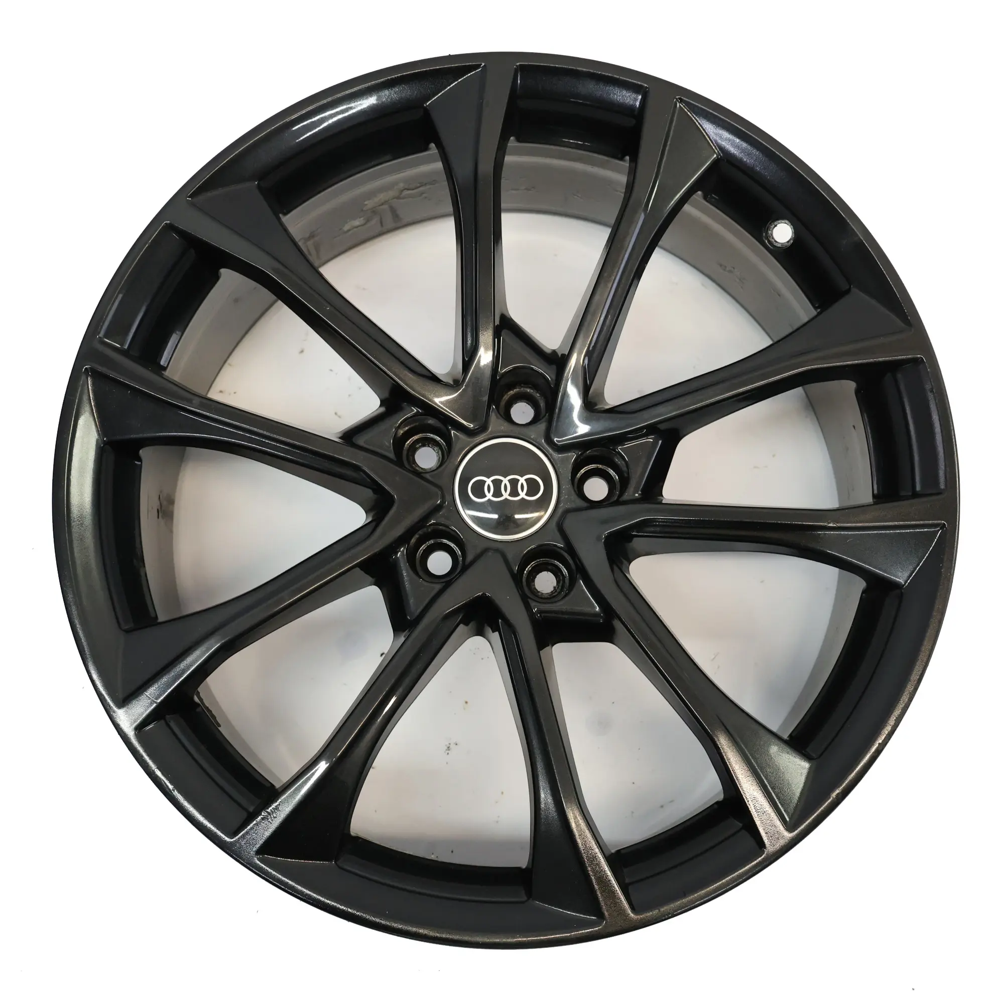 Audi A4 S4 8W B9 Black Wheel Alloy Rim 19" 8.5J ET:40 8W0601025BF 