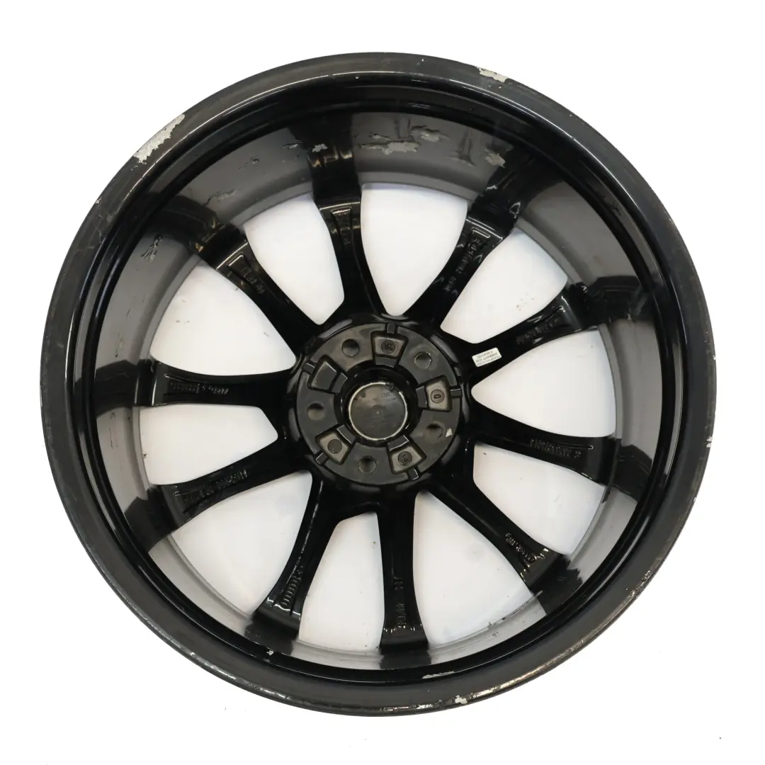 Audi A4 S4 8W B9 Black Wheel Alloy Rim 19" 8.5J ET:40 - SKU 8W0601025BF-3 - Part number 8W0601025BF