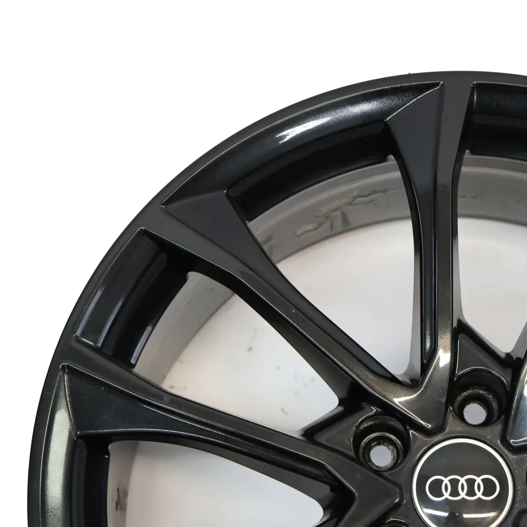 Alloy Rim 19" 8.5J ET:40 to Audi A4 S4 8W B9 Black Wheel with Part number 8W0601025BF Audi A4 S4 8W B9 Black Wheel Alloy Rim 19" 8.5J ET:40 - SKU 8W0601025BF-3 - Part number 8W0601025BF