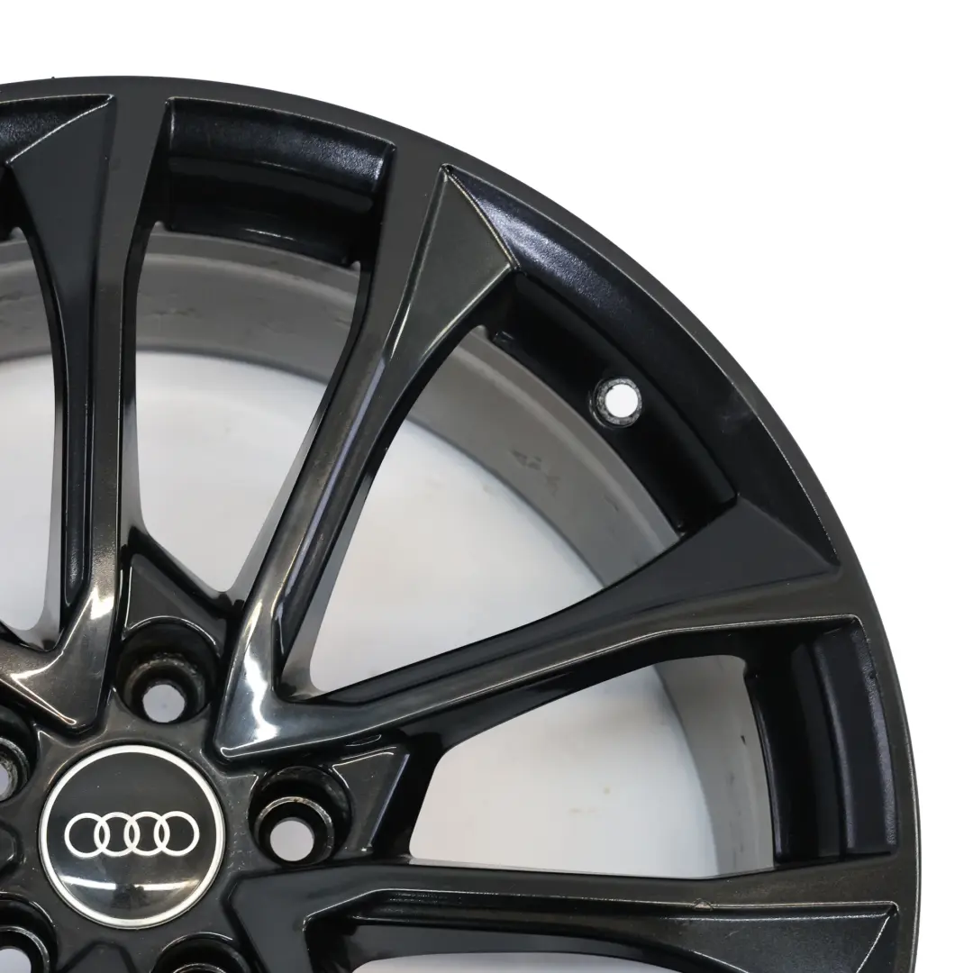 Audi A4 S4 8W B9 Black Wheel Alloy Rim 19" 8.5J ET:40 - SKU 8W0601025BF-3 - Part number 8W0601025BF