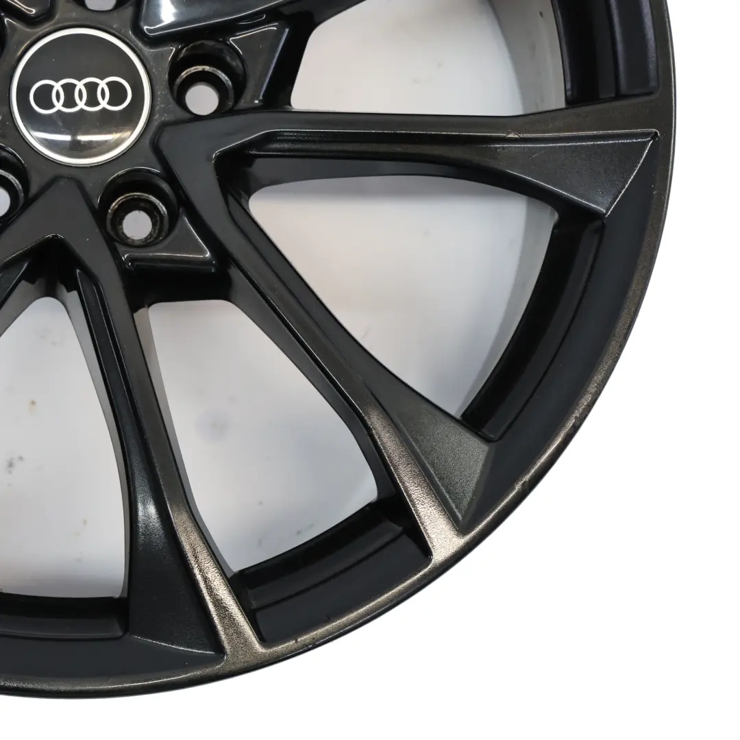 Audi A4 S4 8W B9 Black Wheel Alloy Rim 19" 8.5J ET:40 - SKU 8W0601025BF-3 - Part number 8W0601025BF