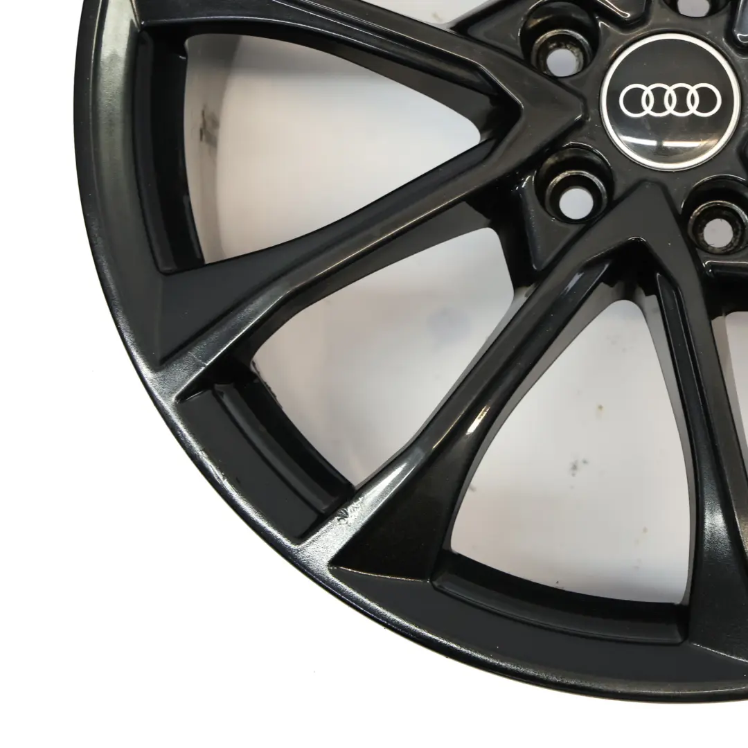 Alloy Rim 19" 8.5J ET:40 to Audi A4 S4 8W B9 Black Wheel with Part number 8W0601025BF Audi A4 S4 8W B9 Black Wheel Alloy Rim 19" 8.5J ET:40 - SKU 8W0601025BF-3 - Part number 8W0601025BF