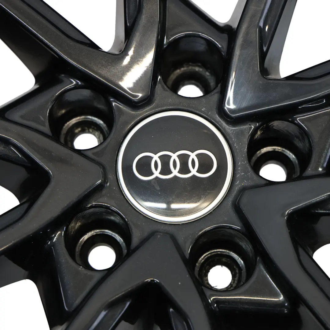 Audi A4 S4 8W B9 Black Wheel Alloy Rim 19" 8.5J ET:40 - SKU 8W0601025BF-3 - Part number 8W0601025BF