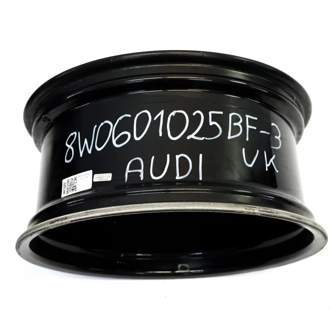 Alloy Rim 19" 8.5J ET:40 to Audi A4 S4 8W B9 Black Wheel with Part number 8W0601025BF Audi A4 S4 8W B9 Black Wheel Alloy Rim 19" 8.5J ET:40 - SKU 8W0601025BF-3 - Part number 8W0601025BF