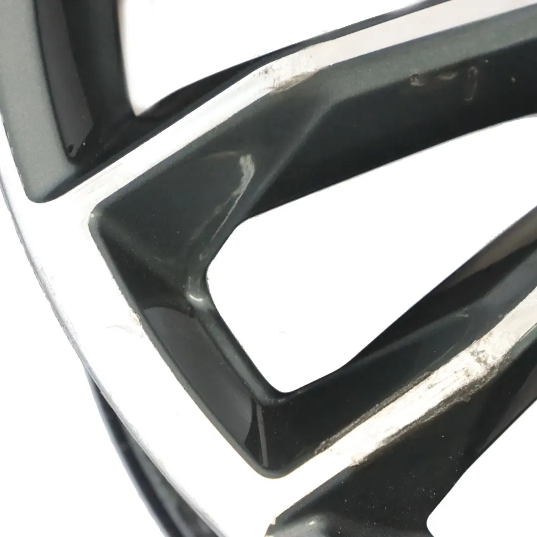 Audi A5 S5 5F Felga Aluminiowa Dwukolorowa Szara 19" 8,5J ET:32 - SKU 8W0601025DF-1 - Numer Części 8W0601025DF