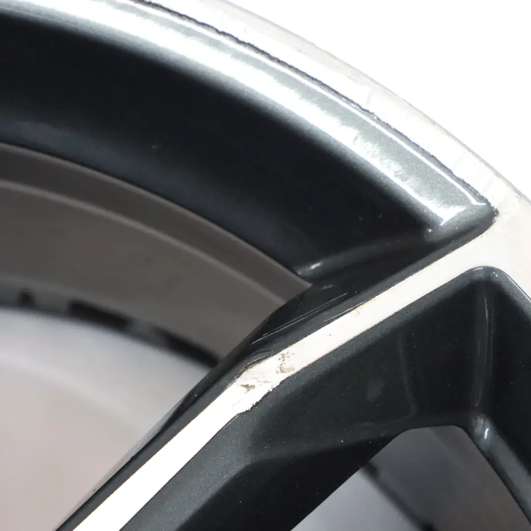 Audi A5 S5 5F Bicolor Grey Wheel Light Alloy Rim 19" 8,5J ET:32 - SKU 8W0601025DF-1 - Part number 8W0601025DF