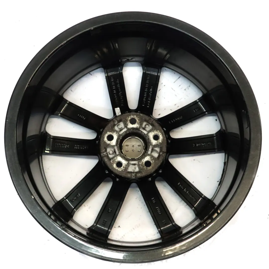 Audi A5 S5 5F Jante En Alliage Léger Gris Bicolore 19" 8,5J ET:32 - SKU 8W0601025DF-2 - Numéro de pièce 8W0601025DF