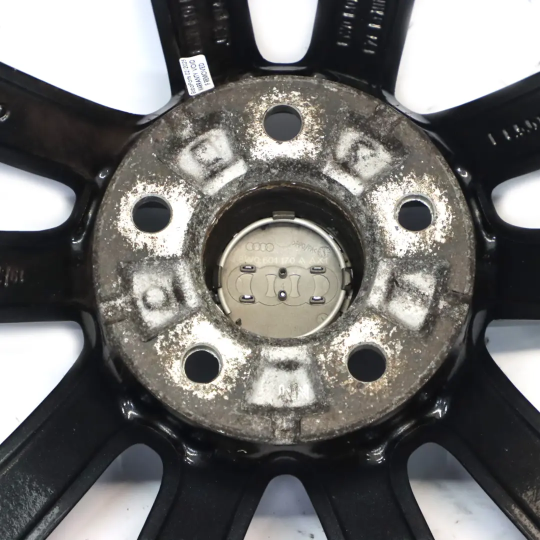 Audi A5 S5 5F Bicolor Grey Wheel Light Alloy Rim 19" 8,5J ET:32 - SKU 8W0601025DF-2 - Part number 8W0601025DF