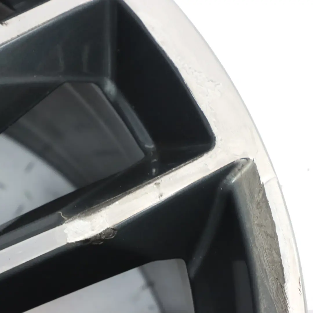 Audi A5 S5 5F Bicolor Grey Wheel Light Alloy Rim 19" 8,5J ET:32 - SKU 8W0601025DF-2 - Part number 8W0601025DF