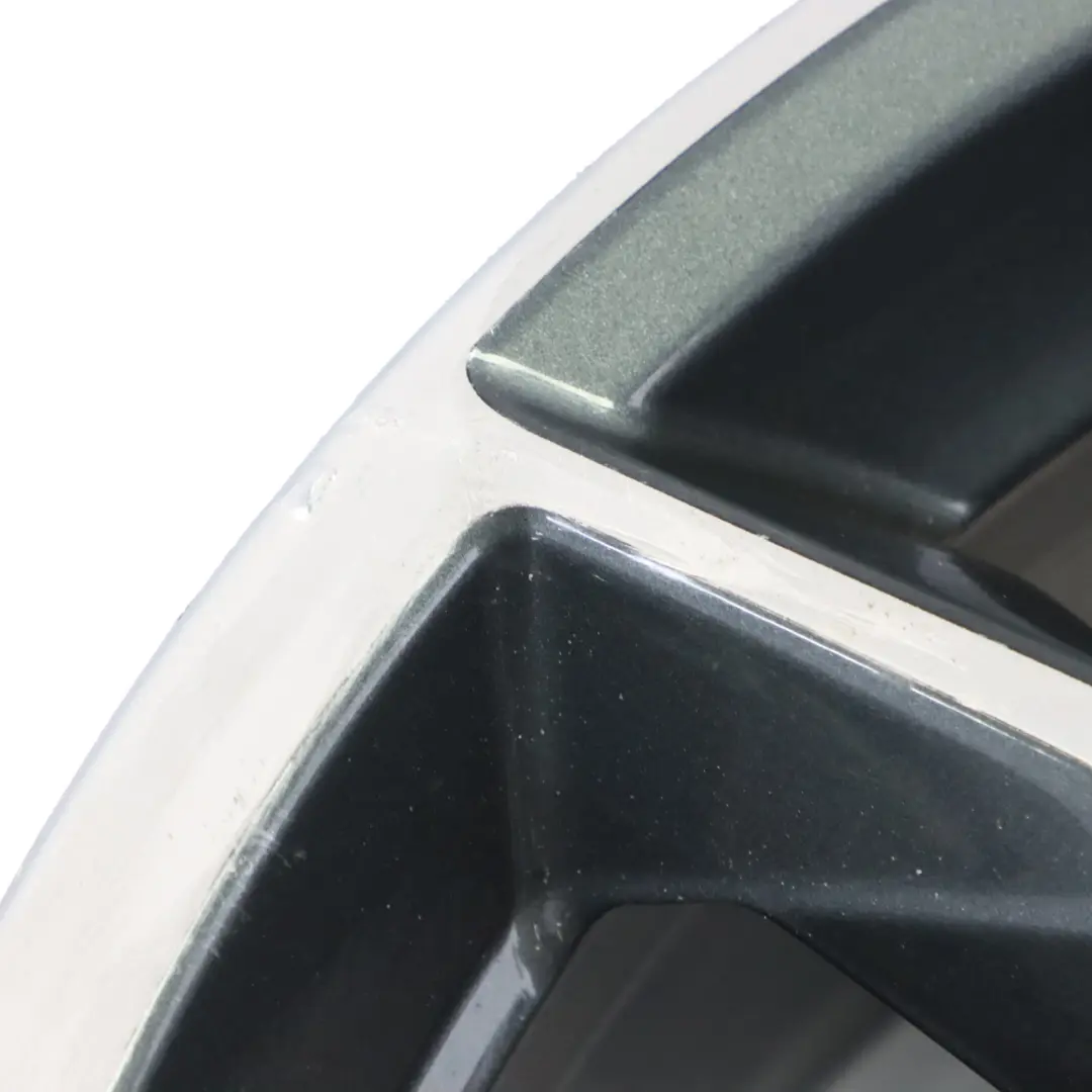 Audi A5 S5 5F Bicolor Grey Wheel Light Alloy Rim 19" 8,5J ET:32 - SKU 8W0601025DF-3 - Part number 8W0601025DF