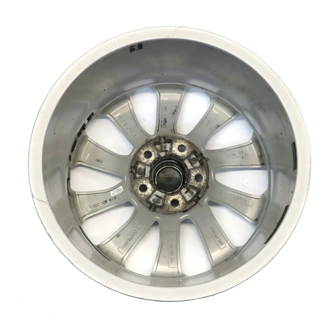 Rim Alloy Silver 17" 7J ET:38 10-Spoke to Audi A4 B9 8W Wheel with Part number 8W0601025L Audi A4 B9 8W Wheel Rim Alloy Silver 17" 7J ET:38 10-Spoke - SKU 8W0601025L-2 - Part number 8W0601025L