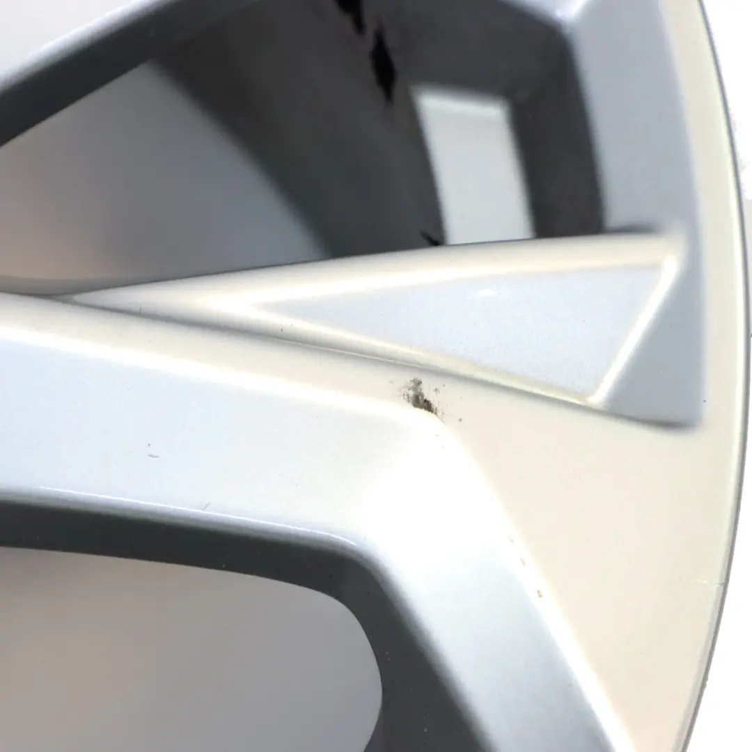 Alloy Rim 17" 7J ET:38 10-Spoke Audi A4 B9 8W Silver Wheel - SKU 8W0601025L-2 - Part number 8W0601025L
