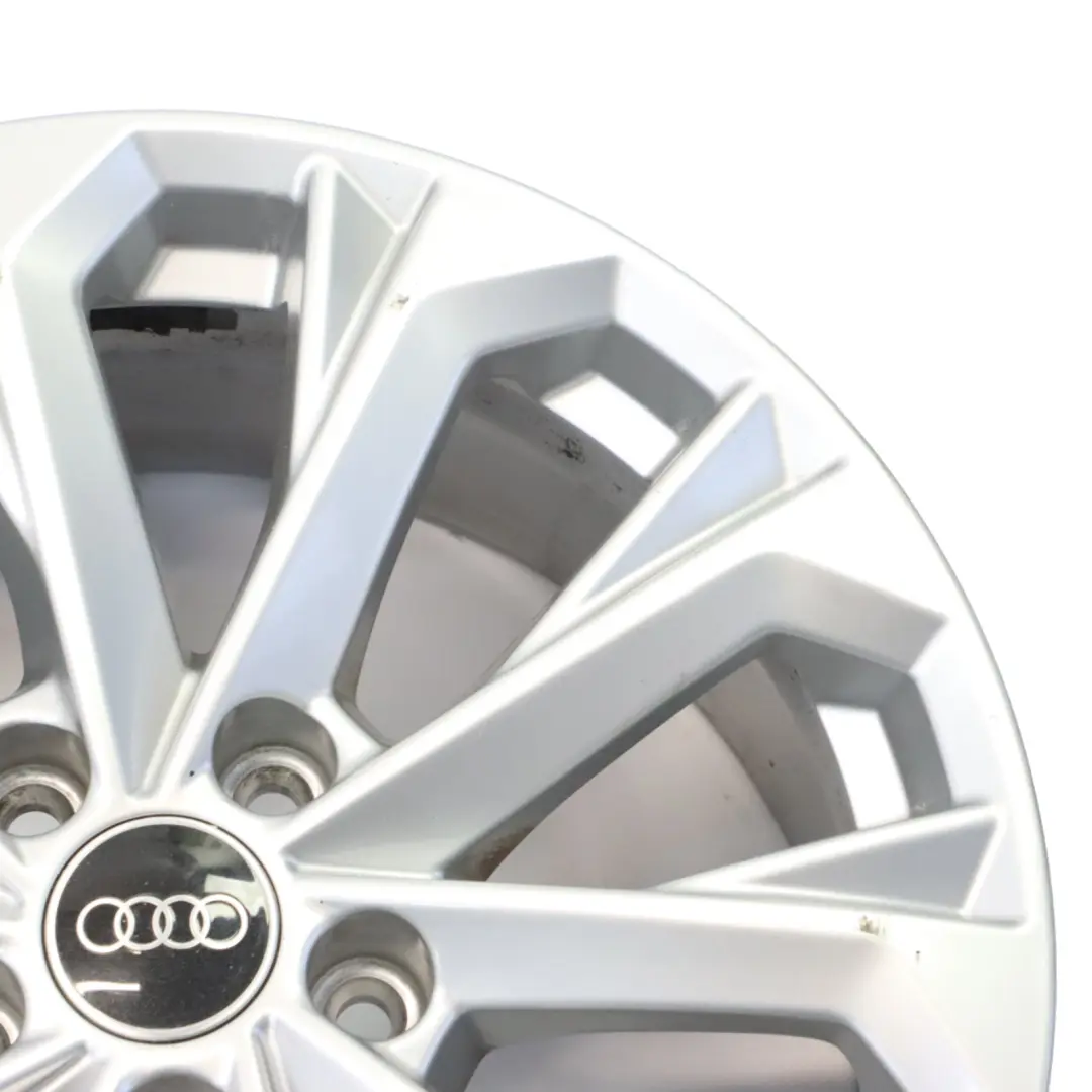 Audi A4 B9 8W Silver Wheel Alloy Rim 17" 7J ET:38 10-Spoke - SKU 8W0601025L-3 - Part number 8W0601025L
