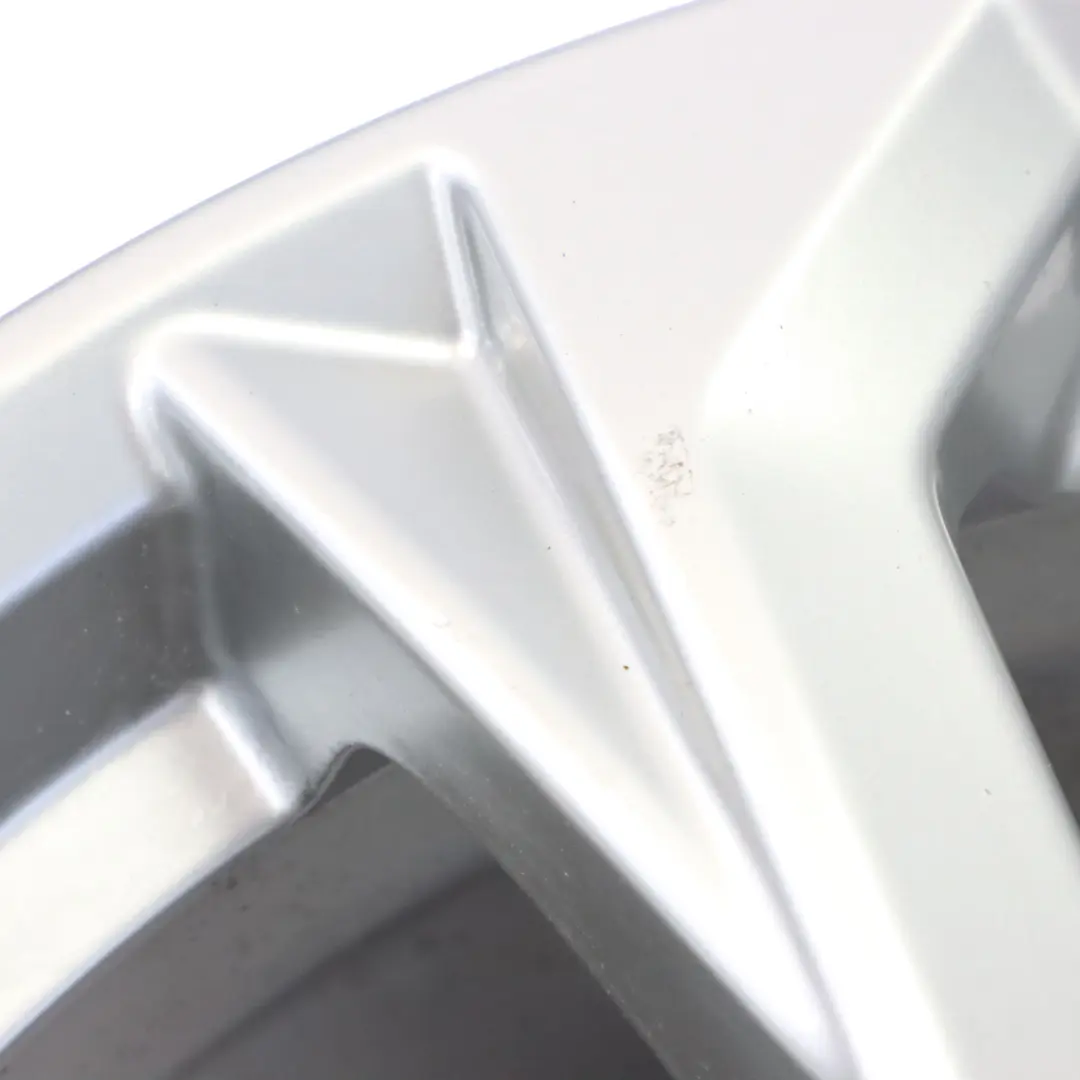 Alloy Rim 17" 7J ET:38 10-Spoke to Audi A4 B9 8W Silver Wheel with Part number 8W0601025L Audi A4 B9 8W Silver Wheel Alloy Rim 17" 7J ET:38 10-Spoke - SKU 8W0601025L-3 - Part number 8W0601025L