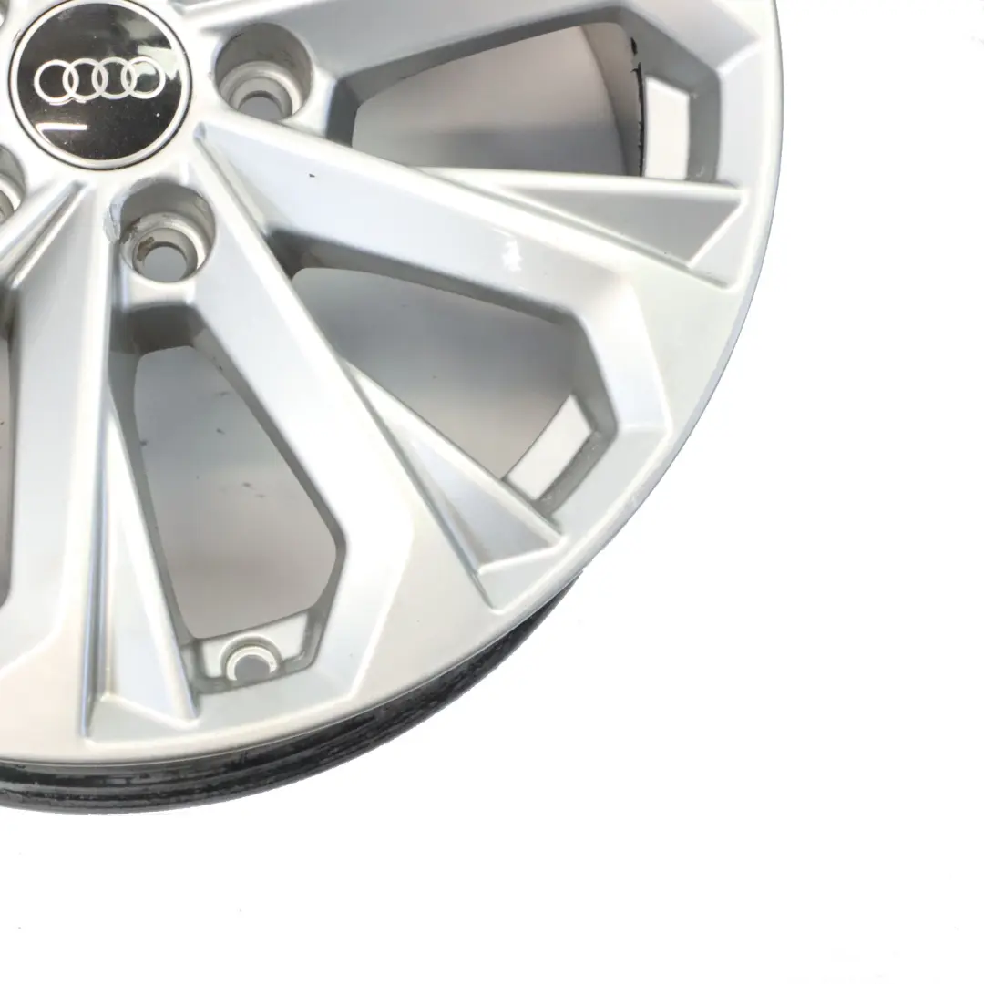 Audi A4 B9 8W Silver Wheel Alloy Rim 17" 7J ET:38 10-Spoke - SKU 8W0601025L-4 - Part number 8W0601025L