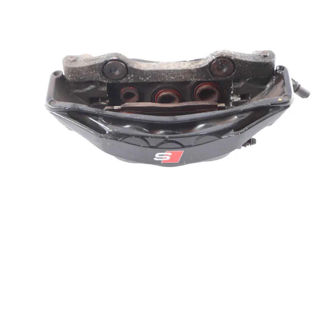 Front Brake Caliper Housing Left N/S to Audi S4 B9 with Part number 8W0615107F Audi S4 B9 Front Brake Caliper Housing Left N/S - SKU 8W0615107F - Part number 8W0615107F