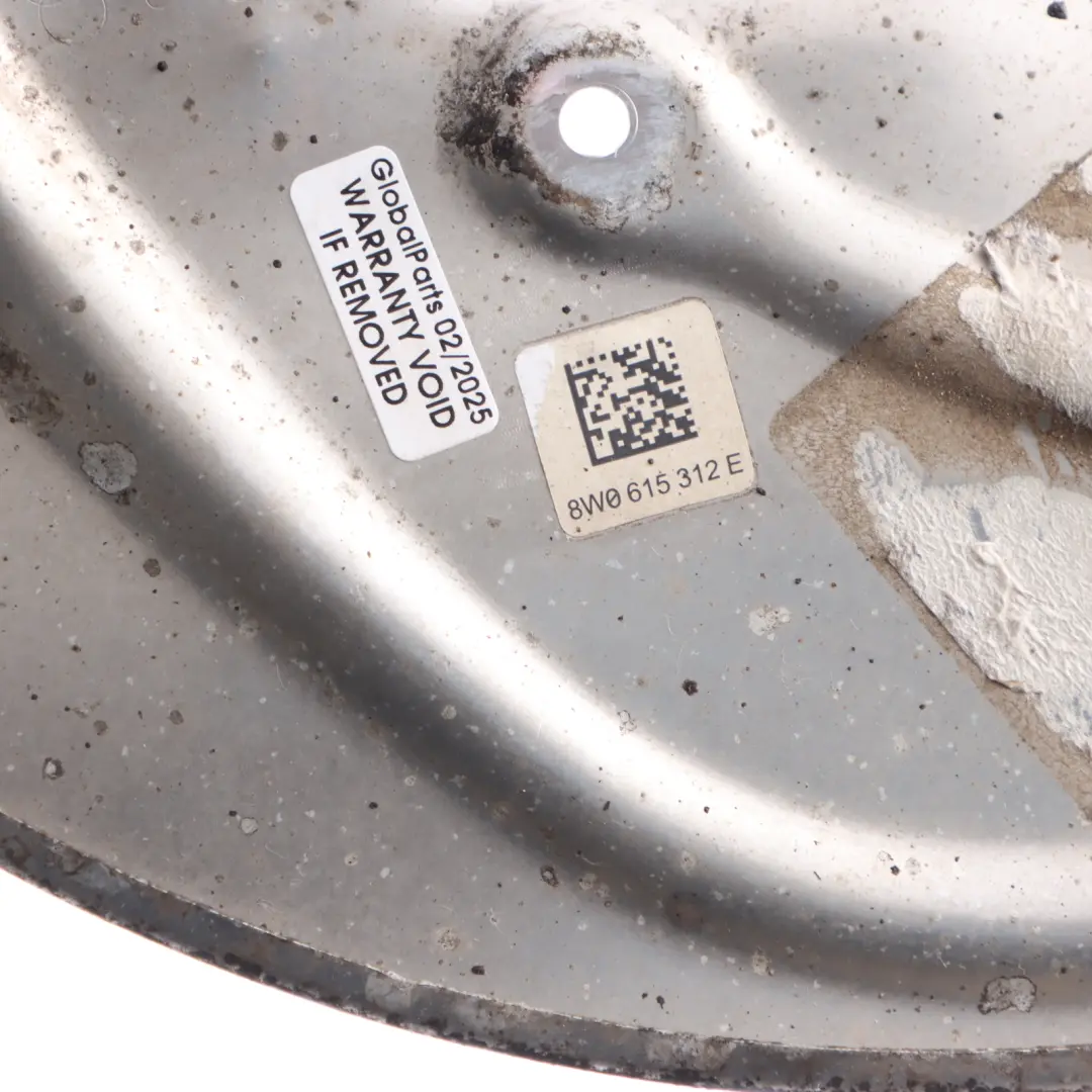Plaque Protection Disque Frein Avant Droit pour Audi A4 B9 Q5 FY à propos du numéro de pièce 8W0615312E Audi A4 B9 Q5 FY Plaque Protection Disque Frein Avant Droit - SKU 8W0615312E - Numéro de pièce 8W0615312E