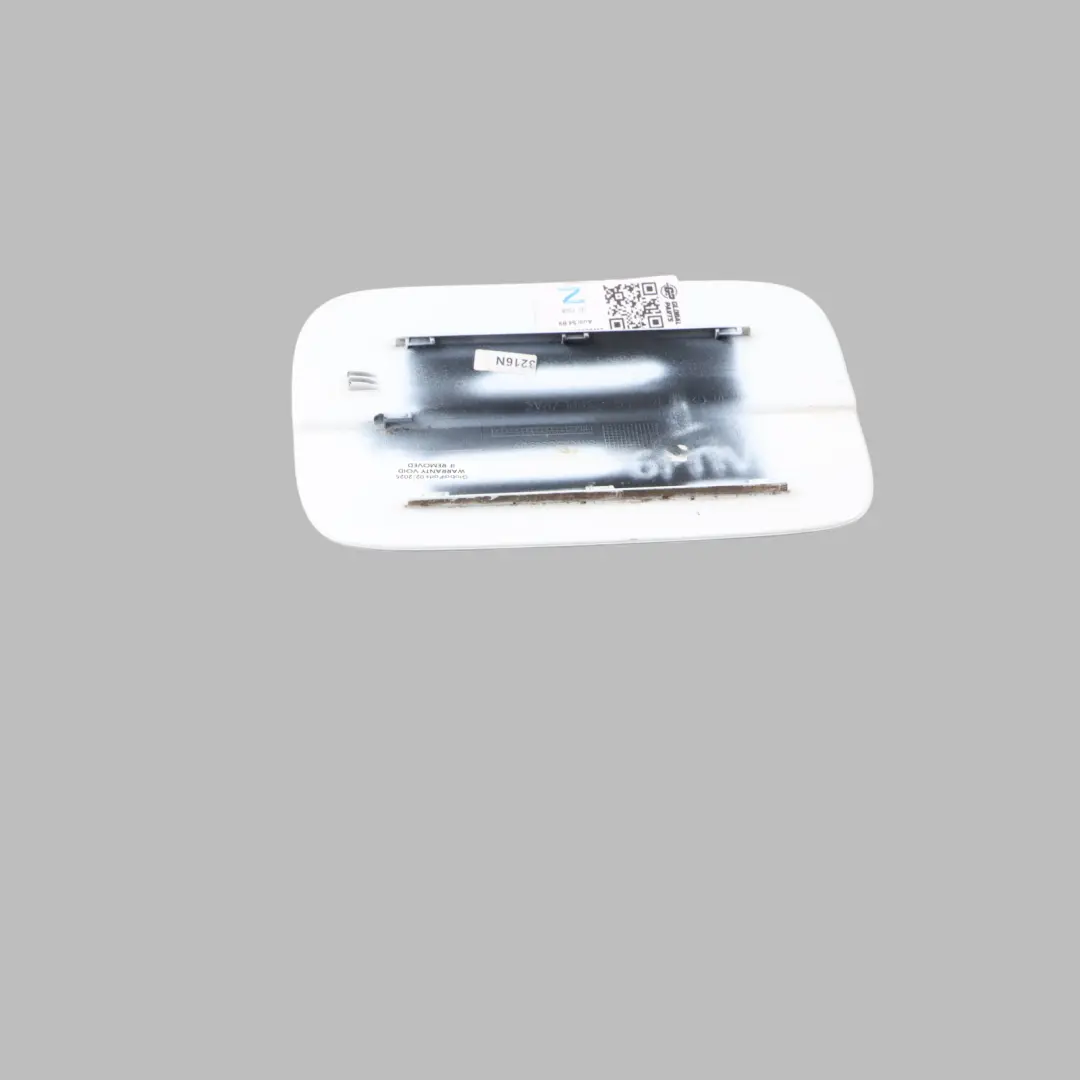 Fill In Filler Flap Cap Cover Lid Ibis White - Y9C to Audi A4 B9 8W Fuel with Part number 8W0809907 Audi A4 B9 8W Fuel Fill In Filler Flap Cap Cover Lid Ibis White - Y9C - SKU 8W0809907-IWH - Part number 8W0809907