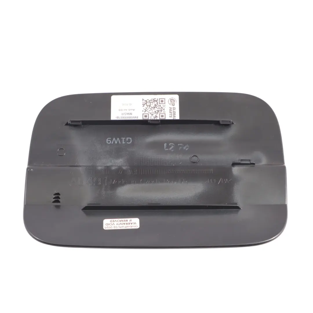 Fill In Filler Flap Cap Cover Lid Manhattan Grey X7L to Audi A4 B9 Fuel with Part number 8W0809907B Audi A4 B9 Fuel Fill In Filler Flap Cap Cover Lid Manhattan Grey X7L - SKU 8W0809907B-MAGR - Part number 8W0809907B