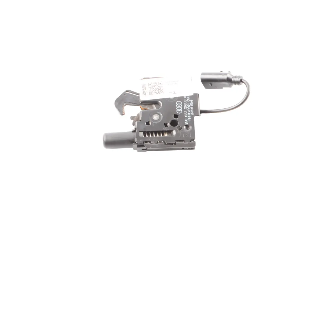 Motor Hauben Schloss Audi A4 B9 A5 F5 Verriegelungs Mechanismus - SKU 8W0823509B - Teilenummer 8W0823509B