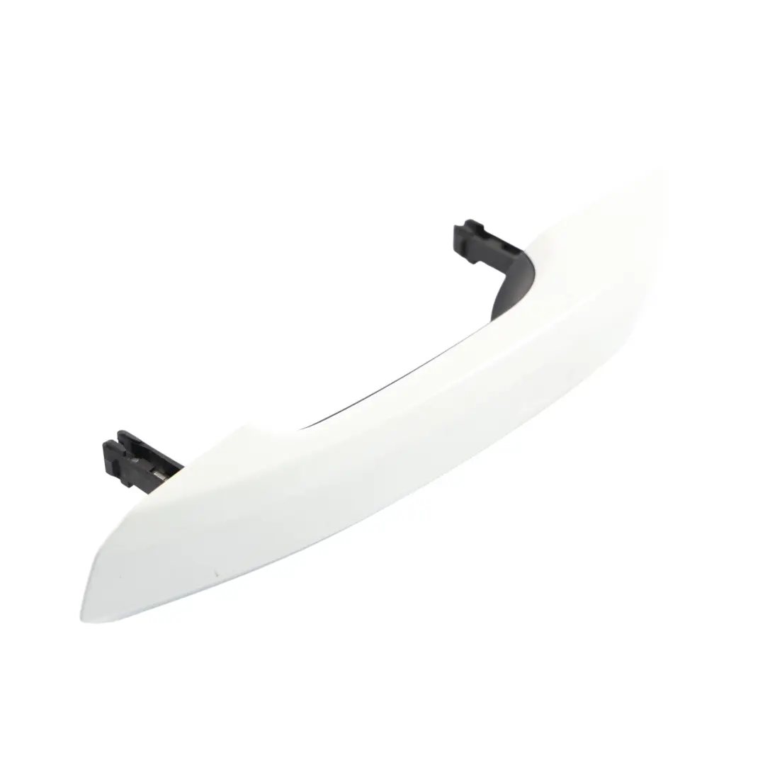 Audi A4 B9 A5 F5 Front Rear Door Grab Handle Left N/S Glacier White Pearl - S9R - SKU 8W0837239-MGW - Part number 8W0837239