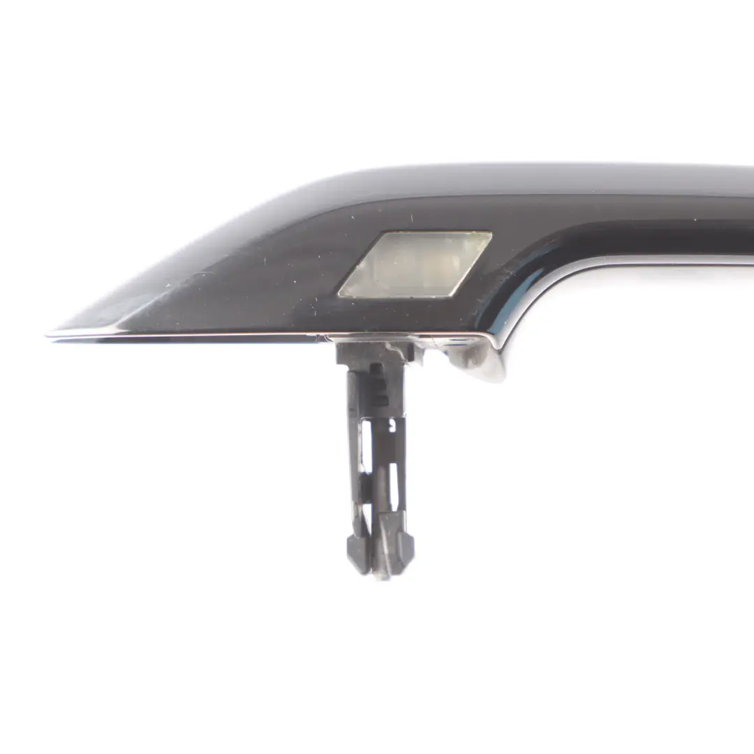 Audi S4 B9 Rear Door Handle Grab Right O/S Mythical Black - Y9T - SKU 8W0837240-MYB - Part number 8W0837240