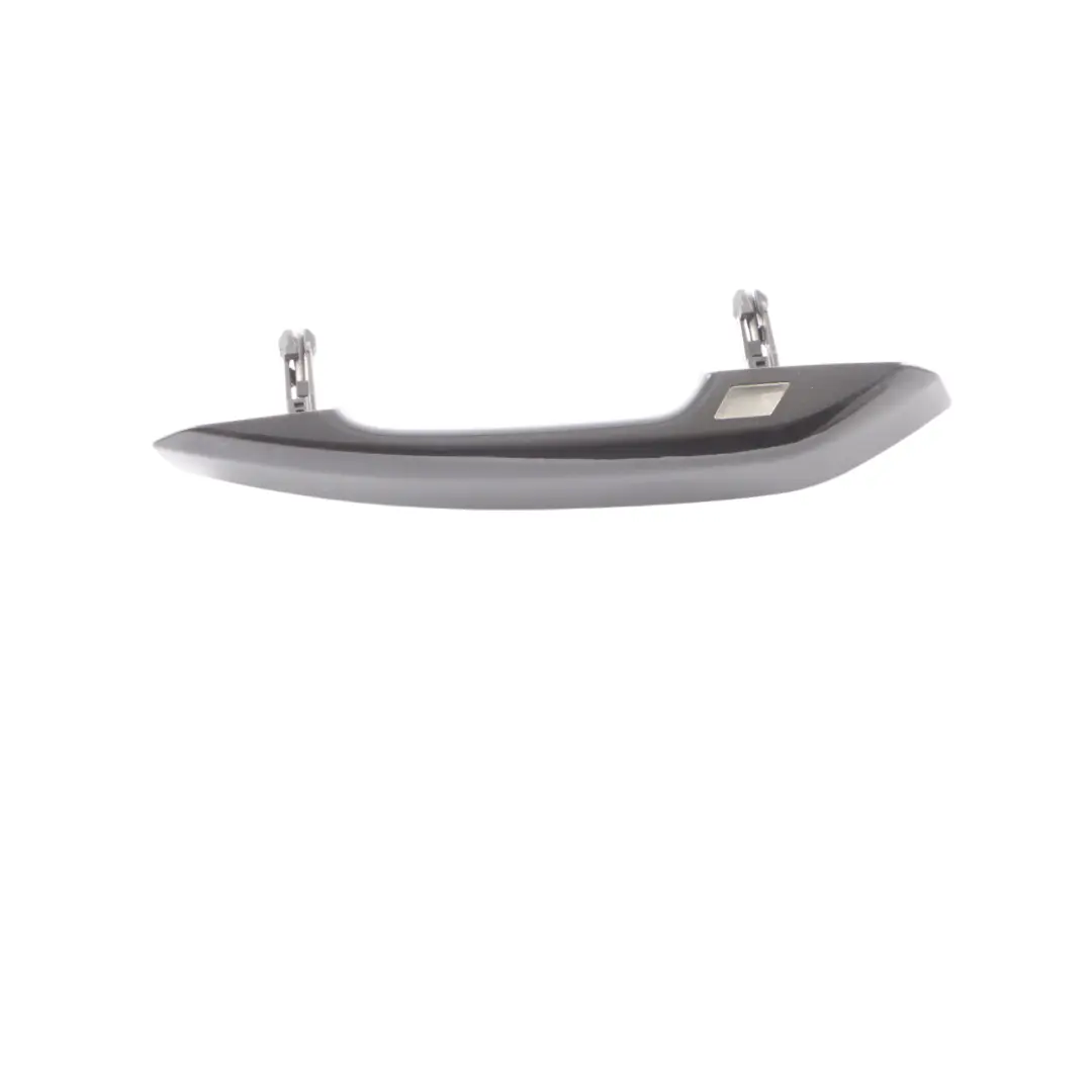 Audi S4 B9 Rear Door Handle Grab Right O/S Mythical Black - Y9T - SKU 8W0837240-MYB - Part number 8W0837240