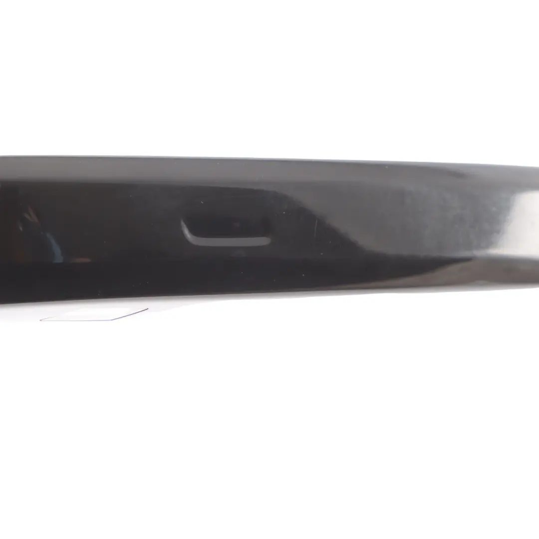 Audi S4 B9 Rear Door Handle Grab Right O/S Mythical Black - Y9T - SKU 8W0837240-MYB - Part number 8W0837240