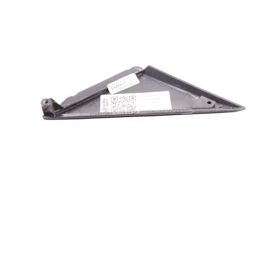 Audi A4 S4 B9 Dreiecksabdeckung Verkleidung Vordertür Links Schwarz - SKU 8W0837637A - Teilenummer 8W0837637A