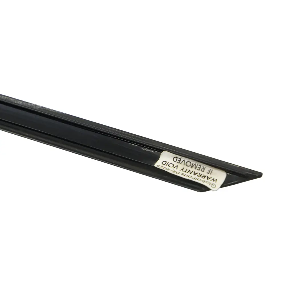 Audi A4 B9 Door Window Upper Guide Trim Finisher Black Front Left N/S - SKU 8W0837643-1 - Part number 8W0837643