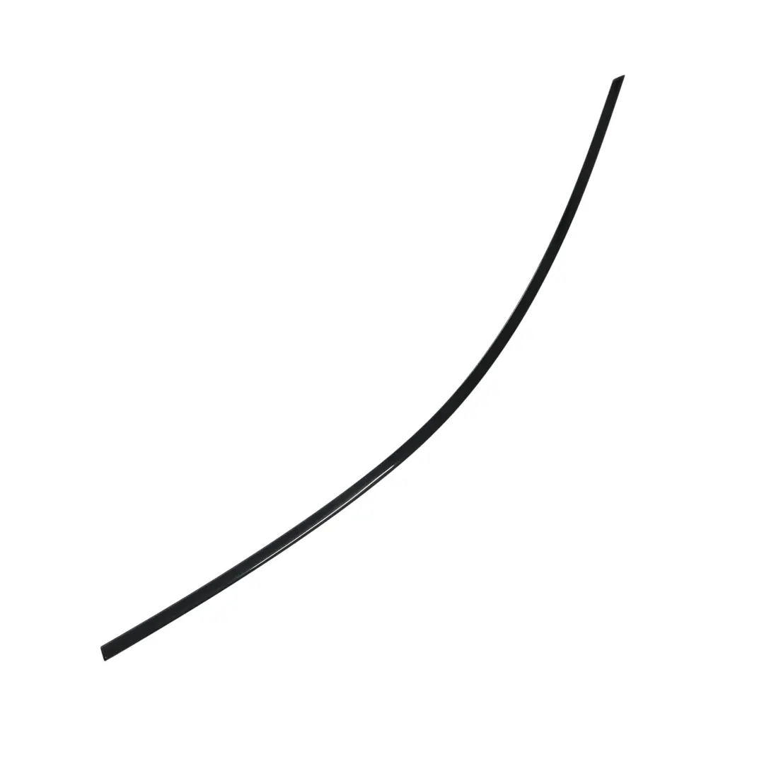 Audi A4 B9 Door Window Upper Guide Trim Finisher Black Front Left N/S - SKU 8W0837643-1 - Part number 8W0837643