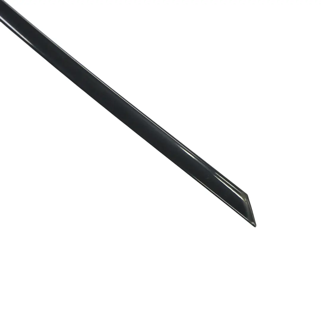 Audi A4 B9 Door Window Upper Guide Trim Finisher Black Front Left N/S - SKU 8W0837643-1 - Part number 8W0837643