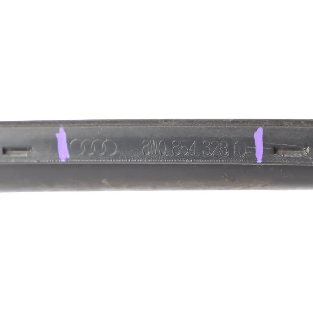 Audi A4 S4 B9 Moulure Pare Brise Avant Droite - SKU 8W0854328C - Numéro de pièce 8W0854328C