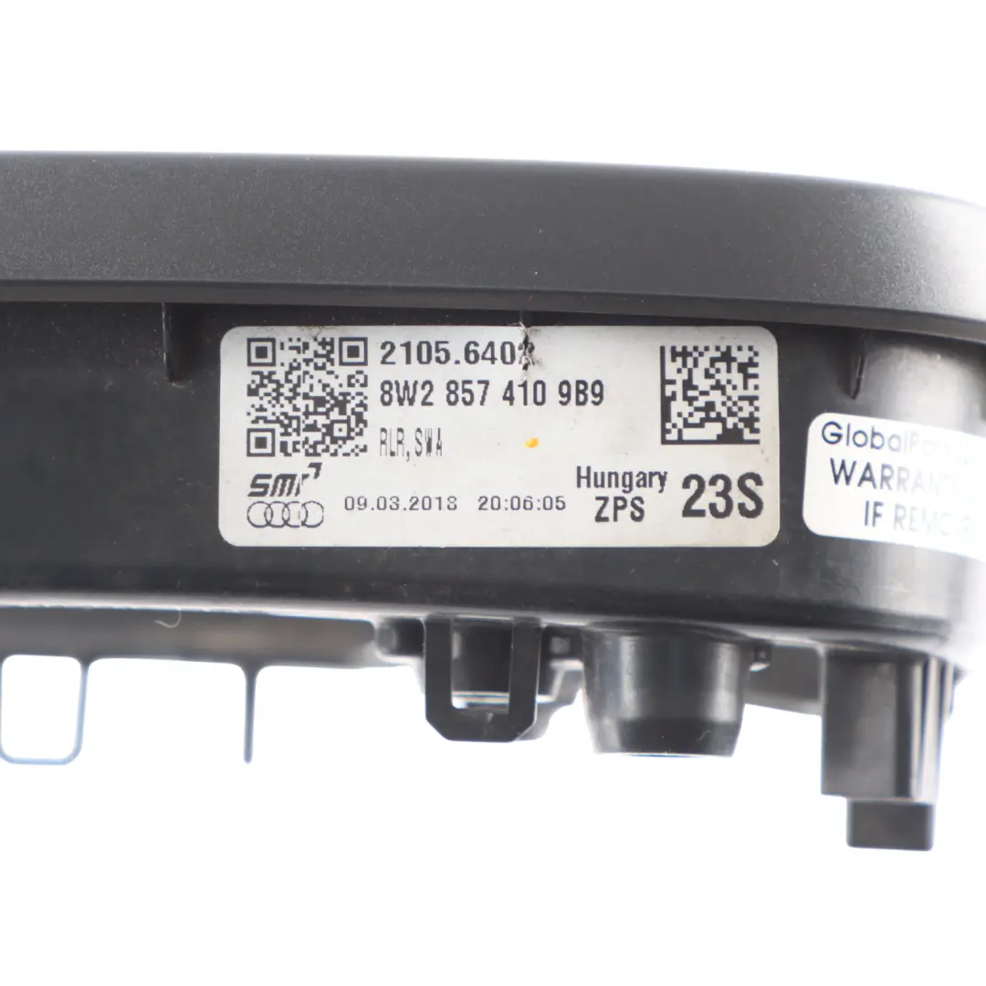 Mirror Surround Trim Panel Front Right O/S to Audi A4 S4 B9 with Part number 8W0857240 Audi A4 S4 B9 Mirror Surround Trim Panel Front Right O/S - SKU 8W0857240 - Part number 8W0857240