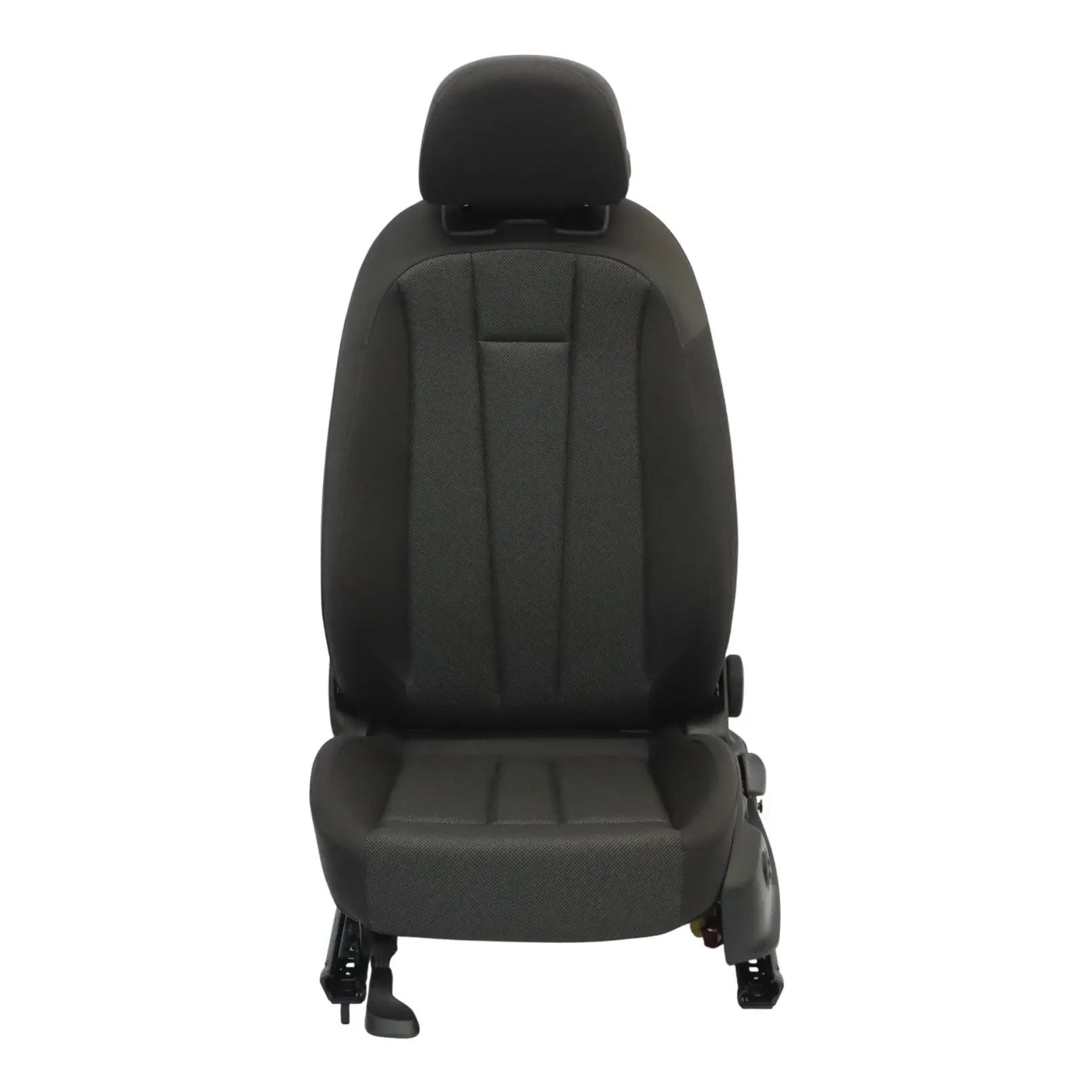 Audi A4 B9 8W Sitz Vorne Links Interieur Stoff Seele Schwarz