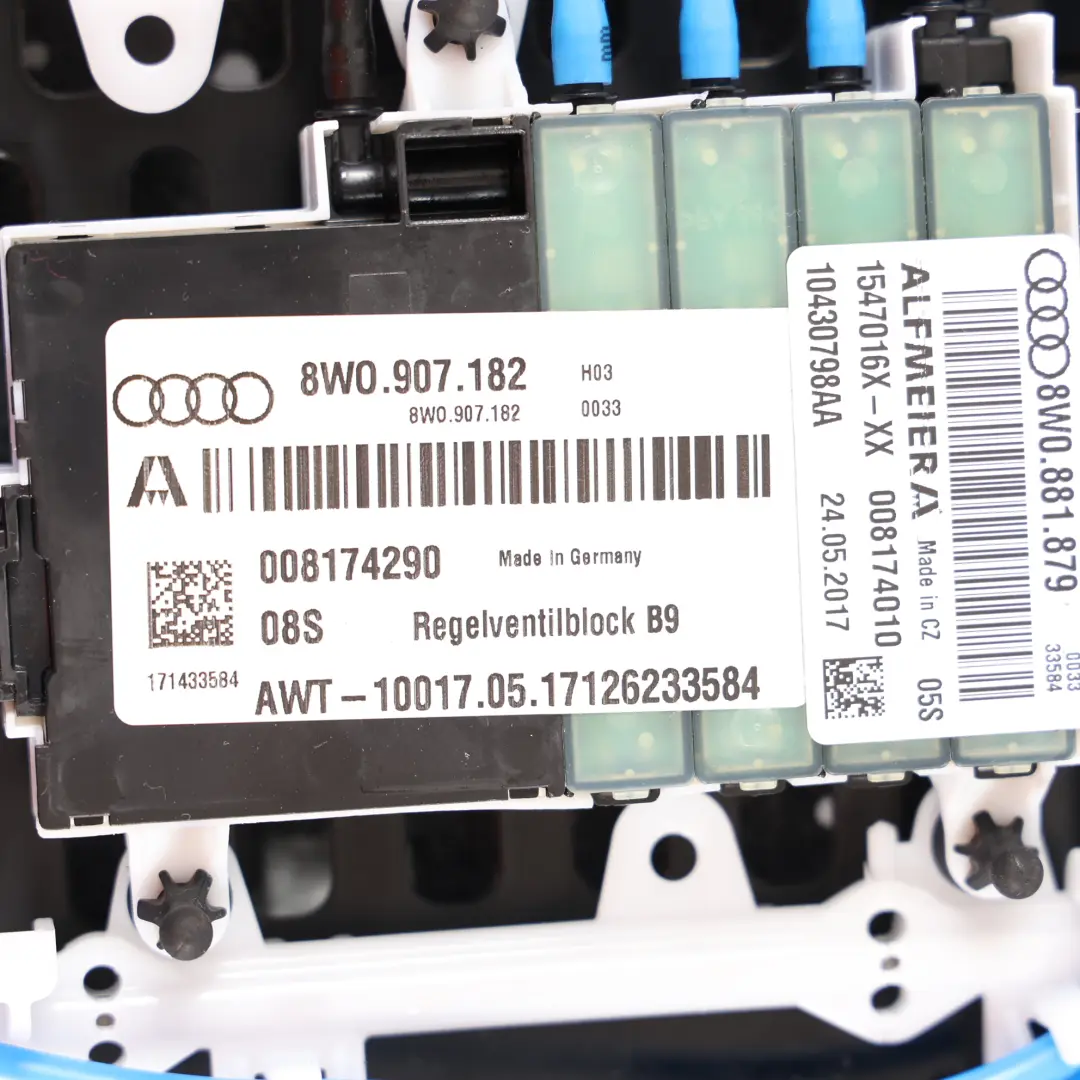 Vorder Sitz Lenden Wirbel Stütze für Audi A4 S4 B9 mit Teilenummer 8W0881879 Audi A4 S4 B9 Vorder Sitz Lenden Wirbel Stütze - SKU 8W0881879-1 - Teilenummer 8W0881879