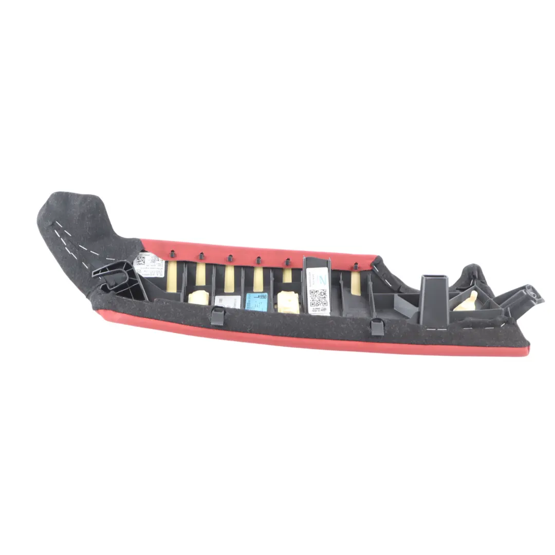 Audi S4 B9 Back Seat Panel Side Bolster Red Leather Rear Left N/S - SKU 8W0885703AK - Part number 8W0885703AK
