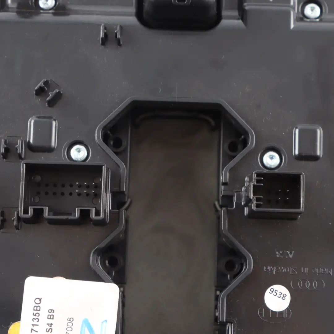 Audi S4 B9 Interieur Dachleuchte Panel Schwarz Hinten Leselampe - SKU 8W0947135BQ - Teilenummer 8W0947135BQ