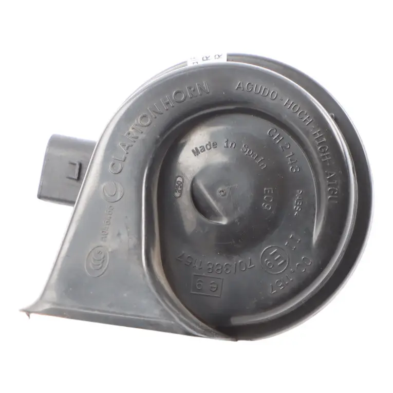 Horn Signal Alarm Audi A4 B9 A5 F5 High Pitch Tone to with Part number 8W0951223 Horn Signal Alarm Audi A4 B9 A5 F5 High Pitch Tone - SKU 8W0951223 - Part number 8W0951223