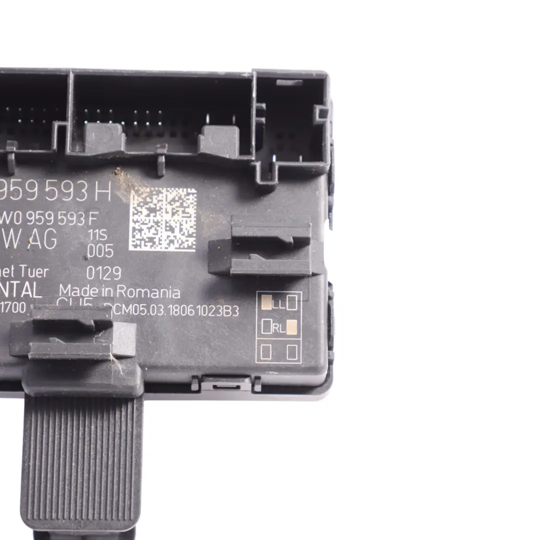 Audi A4 S4 B9 Front Door Control Module Unit Driver's Side - SKU 8W0959593H - Part number 8W0959593H