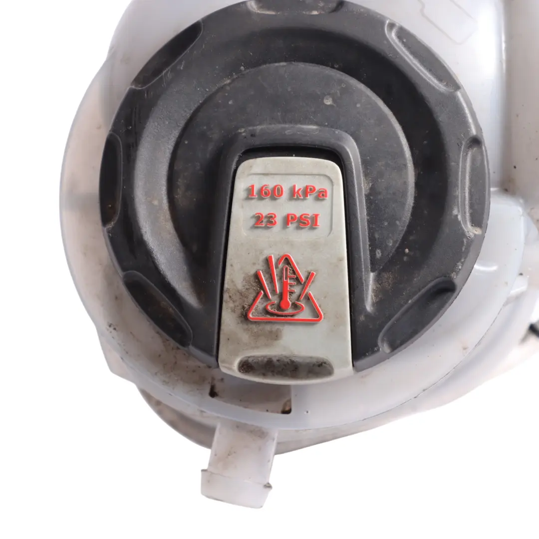 Audi A4 S4 B9 Radiator Expansion Coolant Tank Overflow Bottle - SKU 8W2121403E - Part number 8W2121403E