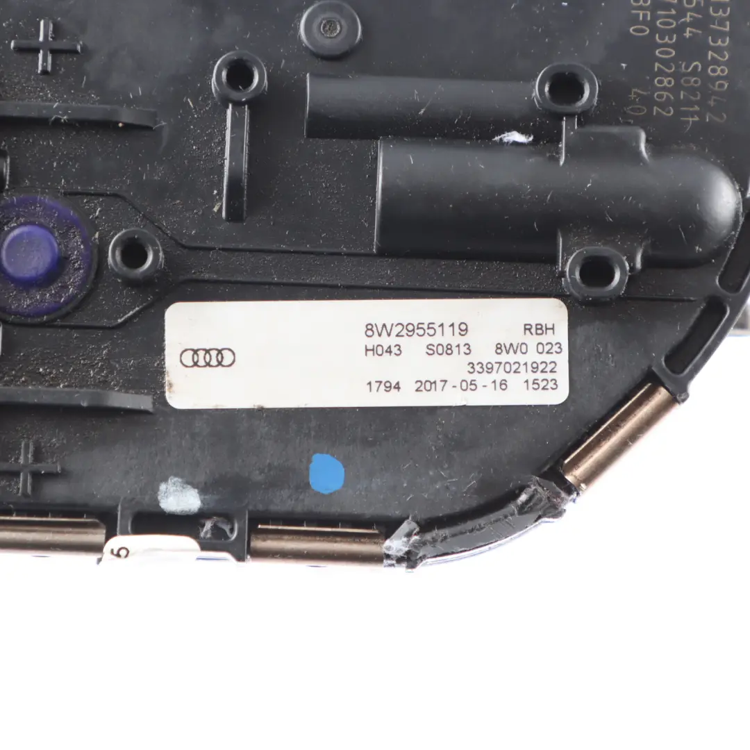 Moteur D'Essuie-Glace Avant pour Audi A4 S4 B9 à propos du numéro de pièce 8W2955119 Audi A4 S4 B9 Moteur D'Essuie-Glace Avant - SKU 8W2955119 - Numéro de pièce 8W2955119