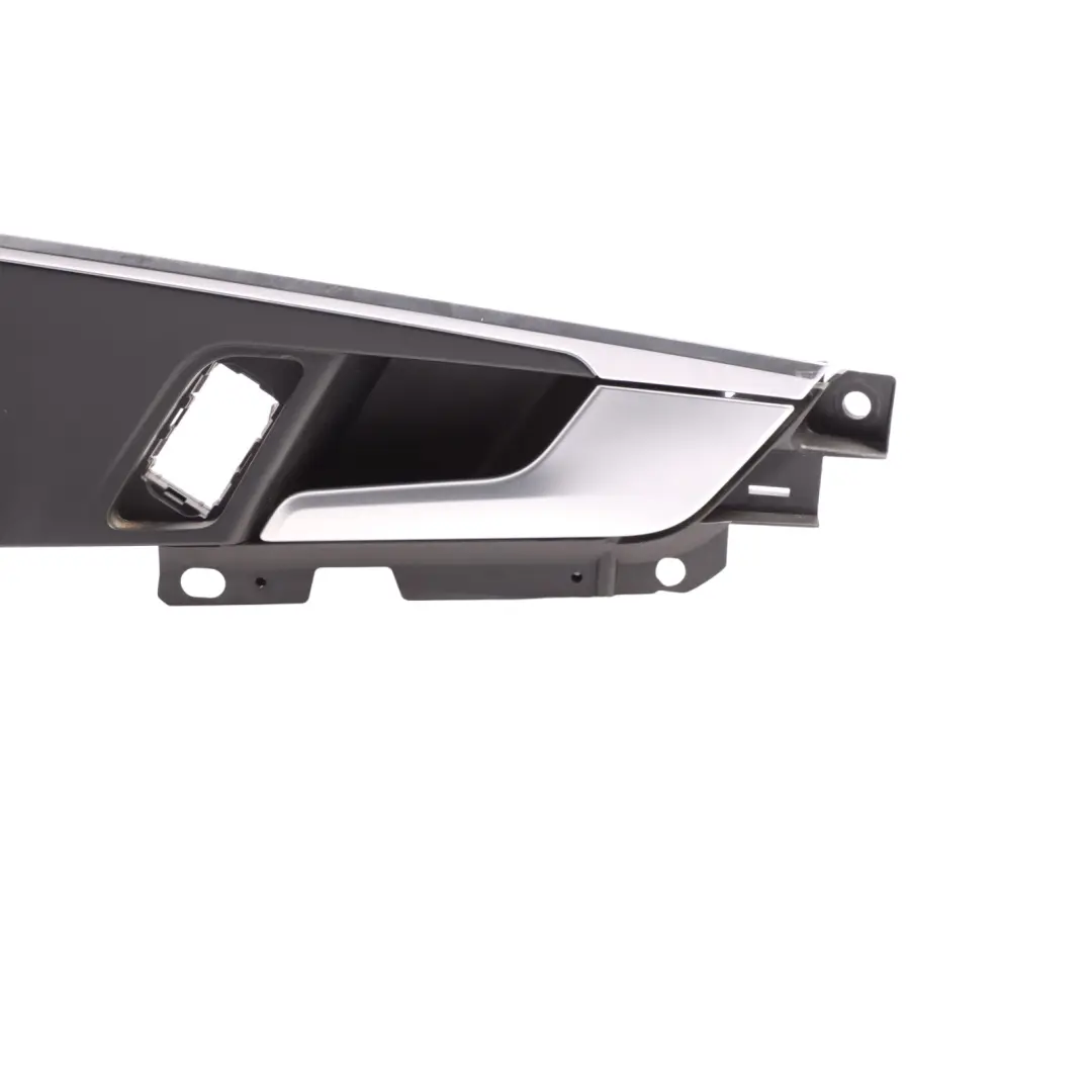 Audi A4 B9 Interior Front Left N/S Door Grab Handle Trim Cover Silver - SKU 8W2959517C - Part number 8W2959517C
