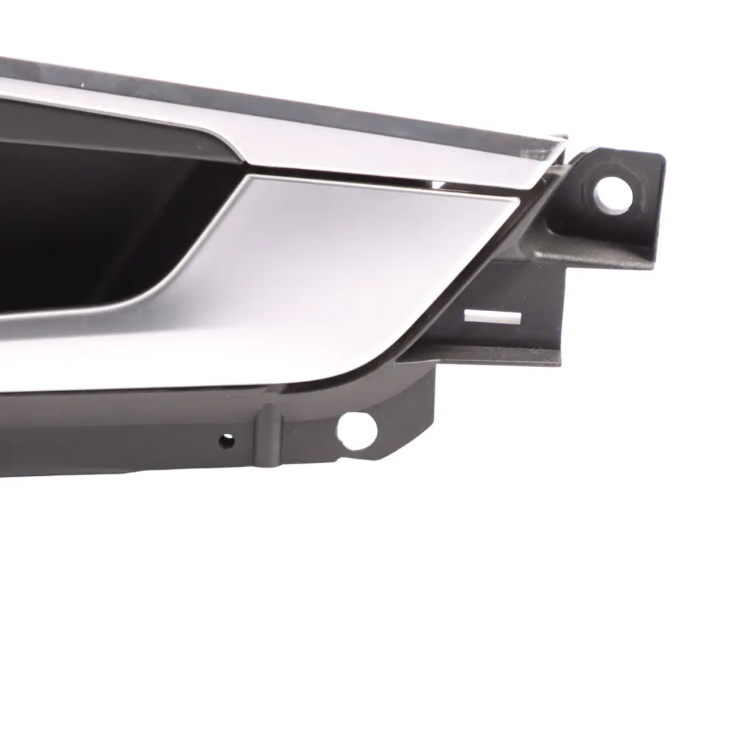Audi A4 B9 Interior Front Left N/S Door Grab Handle Trim Cover Silver - SKU 8W2959517C - Part number 8W2959517C