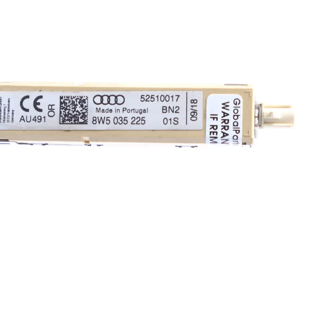 Antenna Amplifier Aerial Module Control Unit to Audi A4 S4 B9 with Part number 8W5035225 Audi A4 S4 B9 Antenna Amplifier Aerial Module Control Unit - SKU 8W5035225 - Part number 8W5035225