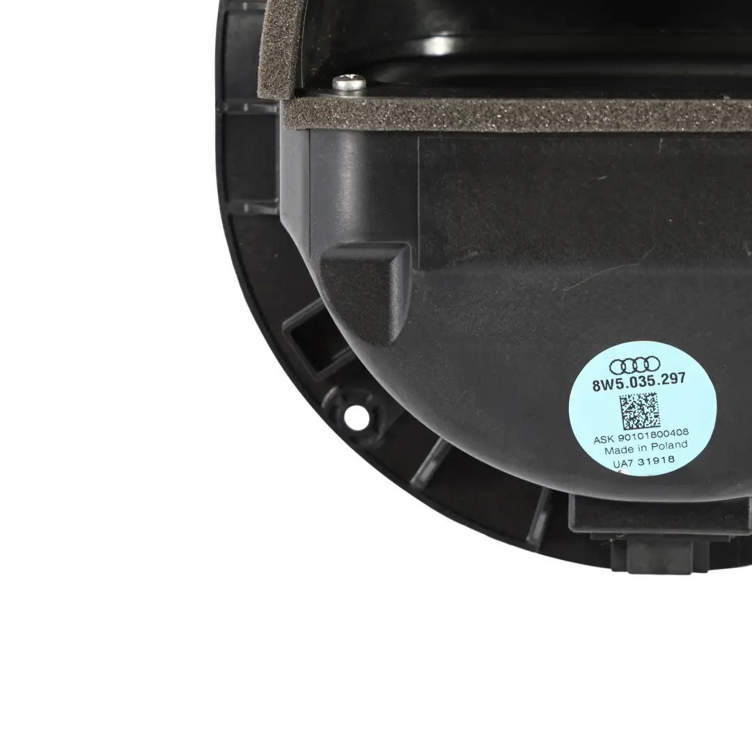 Front Door Sub Speaker Left Right N/O/S Loudspeaker to Audi A4 B9 with Part number 8W5035297 Audi A4 B9 Front Door Sub Speaker Left Right N/O/S Loudspeaker - SKU 8W5035297 - Part number 8W5035297