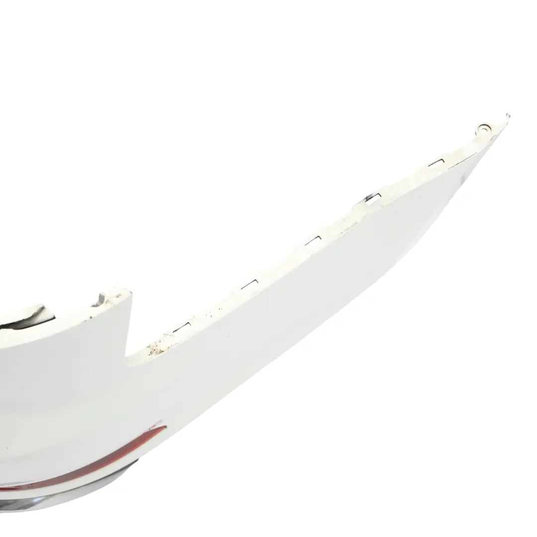 Audi S4 B9 Rear Bumper Trim Panel Covering Ibis White - Y9C - SKU 8W5807067D-IWH - Part number 8W5807067D